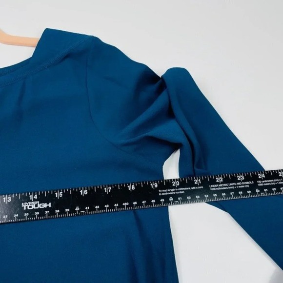 SOFT SURROUNDINGS Lisse Semi‎ Sheer Pullover Blouse - Picture 7 of 9